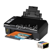 Epson Stylus SX200 (Drukarka, Kopiarka, Skaner, USB) przedstawia grafika.