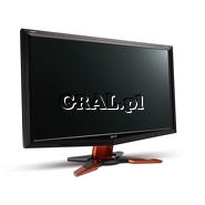 Acer 23.5" LCD GD245HQbid (2ms, DVI, HDMI, czarny, Full HD, 3D)  przedstawia grafika.