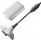 Akumulator do pada XBOX360 + kabel do ladowania Bialy prezentuje Gral.
