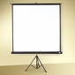 Ekran projekcyjny na tr�jnogu Avers Tripod 18 180x180 cm Matt White prezentuje Gral.