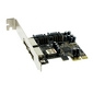 4World Kontroler HDD 2xE-SATA II / 2xSATA II PCI-E prezentuje Gral.