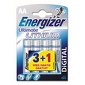 Baterie Energizer Ultimate Lithium 4szt. AA prezentuje Gral.