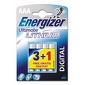 Baterie Energizer Ultimate Lithium 4szt. AAA prezentuje Gral.