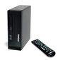 Asrock NetTop ION 330HT Atom 330(1.6) 2GB 320GB DVD+/-RW Nvidia ION HDMI Czarny prezentuje Gral.