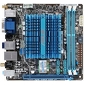 Asus AT3IONT-I DELUXE Intel Atom 330, nVIDIA ION, VGA, DDR2, PCI, SATA2, GBLAN, M-ITX prezentuje Gral.