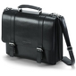 Dicota BusinessLeather black torba do notebooka 15"/16,1" prezentuje Gral.