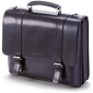 Dicota BusinessLeather brown torba do notebooka 15"/16,1" prezentuje Gral.