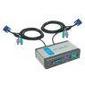 Przelacznik D-Link DKVM-2K (PS/2, 2 KVM-PCs for one KVM-Station) prezentuje Gral.