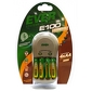 Ladowarka Ever E100 wraz z kompletem akum. 4szt. AA 1800 mAh prezentuje Gral.