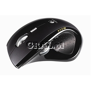 �Logitech MX Revolution Laser Cordless Mouse przedstawia grafika.