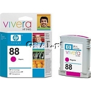 Wklad drukujacy HP No 88 Magenta C9387AE przedstawia grafika.