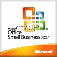 Microsoft Office 2007 Small Business V2 PL MLK OEM 1-user przedstawia grafika.