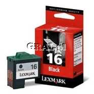 Wklad drukujacy Lexmark 10N0016E (czarna, 410 str.) przedstawia grafika.