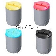 Toner Samsung CLP-P300C Multipack (Cyan, Magenta, Yellow, Black CLP-300/300N) przedstawia grafika.