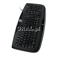 Logitech Media Keyboard 600 przedstawia grafika.