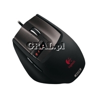 Logitech G9 Laser Mouse przedstawia grafika.