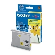 Wklad drukujacy Brother LC970Y Z�lty przedstawia grafika.