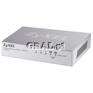 �ZyXEL ES-105A, 5x 10/100Mbps (RJ45), Metalowa Obudowa przedstawia grafika.