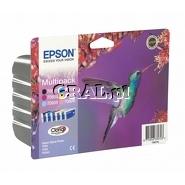 Wklad Epson MultiPack C/M/Y/K/LC/LM T0807 przedstawia grafika.