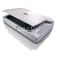 �Plustek OpticPro A320 (A3) przedstawia grafika.