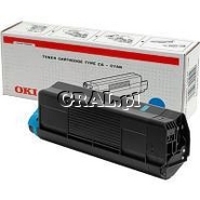 Toner OKI Cyan (2000 str, seria C5650/C5750 ) przedstawia grafika.