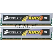 �DDR3 2GB 1333MHz Corsair (2x1GB, DualDDR, CL9) przedstawia grafika.