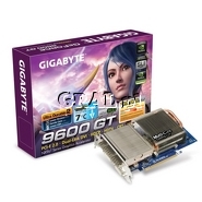 GeForce 9600GT Gigabyte 1024MB, DDR3, HDTV, DVI, PCI-E Silent-Pipe 720/1800 przedstawia grafika.