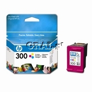 Wklad drukujacy HP No 300 Color CC643EE przedstawia grafika.