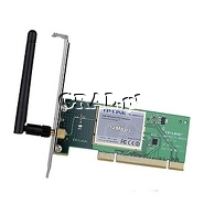 �TP-Link TL-WN551G karta sieciowa PCI Wireless 802.11g/54Mbps przedstawia grafika.