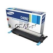 Toner Samsung CLT-C4092S Cyan (1000 str, CLP-310/315, CLX-3170/3175) przedstawia grafika.
