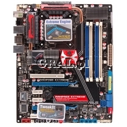 Asus Rampage Extreme, X48, DDR3, SATA2, RAID, 2xGBLAN, FW, ATX, Core2 przedstawia grafika.