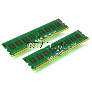 DDR3 4GB 1333MHz Kingston (2x2GB, DualDDR, CL9) przedstawia grafika.