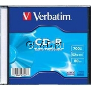 CD-R Verbatim 700MB/80min przedstawia grafika.