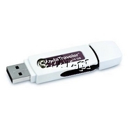 �PenDrive 16GB USB 2.0 Kingston Data Traveler przedstawia grafika.