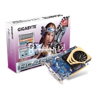 Radeon HD4650 Gigabyte 1024MB DDR2, DVI, HDMI, PCI-E OC 650/800 przedstawia grafika.