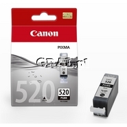 Wklad Canon PGI-520BK (Czarny) przedstawia grafika.