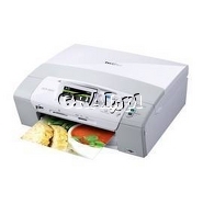 �Brother DCP-385C (Drukarka, Kopiarka, Skaner, Czytnik kart, USB) przedstawia grafika.