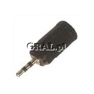�Adapter Gembird stereo minijack - microjack F/M 3.5mm / 2.5mm przedstawia grafika.