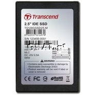 Transcend 128GB SSD, 2.5", ATA, 68MB/s, 46MB/s przedstawia grafika.