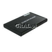 �Obudowa zewnetrzna 4World IDE 2,5" USB 2.0 Czarna Aluminiowa przedstawia grafika.