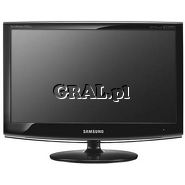 Samsung 23" LCD 2333HD (5ms, DVI, czarny, wide, FullHD, Tuner TV DVB-T) przedstawia grafika.