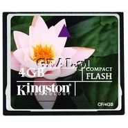 �Compact Flash 4GB Kingston  przedstawia grafika.