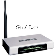 �TP-Link Wireless Router TL-WR543G 802.11g (AccessPoint Client) przedstawia grafika.