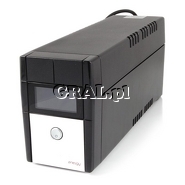 �ActiveJet UPS ACP 850 LCD 850VA Czarny przedstawia grafika.