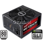 Zasilacz do obudowy ATX 500W OCZ ModXStream Pro SLI (Fan 135mm, PFC) przedstawia grafika.