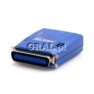 �OvislinkPrintserver P201 1xLPT, 1xRJ45 przedstawia grafika.