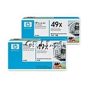 Toner HP Q5949XD Dual Pack (2x 6000 str, LaserJet 1320)  przedstawia grafika.