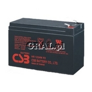 Akumulator CSB  HR 1234W F2  12V/9Ah przedstawia grafika.