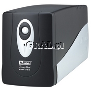 Mustek PowerMust 600 USB przedstawia grafika.