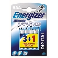 Baterie Energizer Ultimate Lithium 4szt. AAA przedstawia grafika.